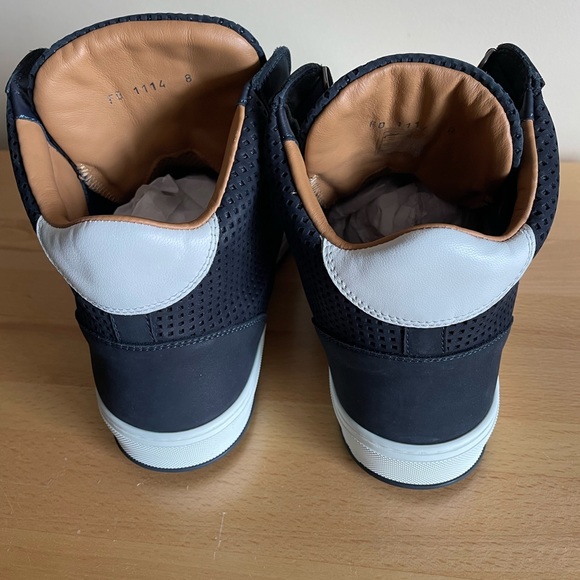 Louis Vuitton Men's "Speaker" Sneaker Boot in Marine Sz 8 NIB $855 - Picture 6 of 7